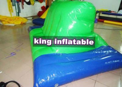China Green And Blue Inflatable Water Toys PVC Inflatable Side Horse For Water Parks for sale
