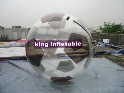 中国 子供のための 1.0mm ポリ塩化ビニール 2m の直径水球が付いているサッカー水歩く球 販売のため