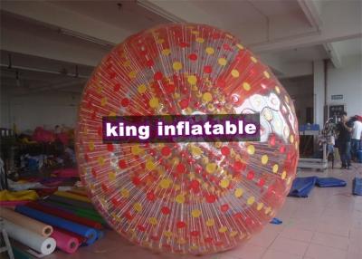 China Cushion Inflatable Zorb Ball / Color D-Ring Inflatable Ball Zorb Rollig With Ramp for sale