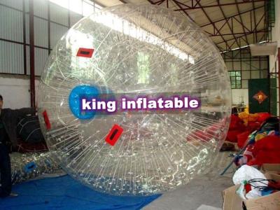 China 3m Commercial Inflatable Zorb Ball 0.8mm PVC Grass With Pump for sale