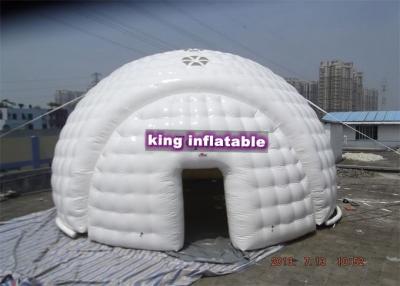 China Tienda inflable hermética/tienda blanca de la bóveda efímera para los acontecimientos de la demostración del proyecto en venta