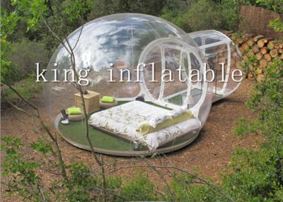 Chine Ballon gonflable de tente de bulle de pelouse transparente commerciale de PVC diamètre de 4 M à vendre
