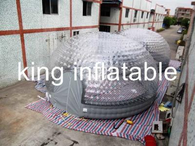 China 1.0 Mm PVC Transparent Inflatable Air Tent  5m Diameter CE Approval for sale
