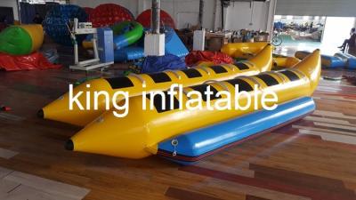 China 10 barcos inflables de la pesca con mosca del agua del tubo de Bouble del paseo para el juego del agua que practica surf en venta