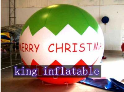 China Christmas Advertising Inflatable Balloon 3M Diameter PVC For Promotion for sale