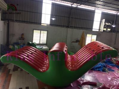 China Big Inflatable Water Parks , Kids And Adults Seesaw Rocker Inflatable Water Toy for sale