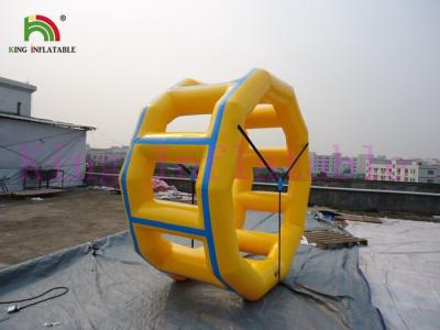 China PVC Inflatable Water Toy , OEM / ODM Inflatable Running Water Circle For Water Park for sale