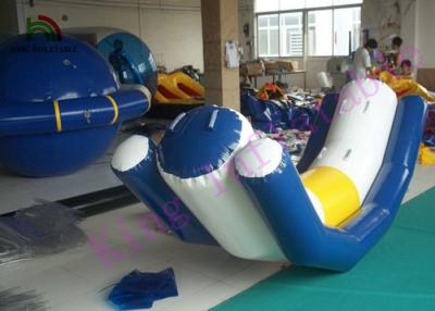 China Inflatable Water Totter Games Water Seesaw PVC Inflatable Water Toy With CE Approved for sale