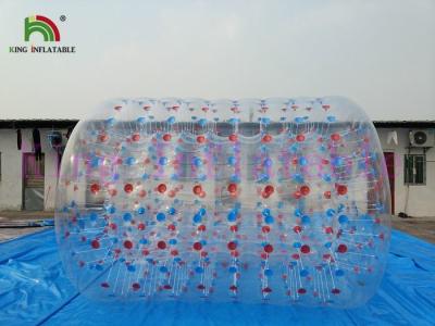 China Colorful PVC Inflatable Water Toy / Walking On Water Roller With CE Approved Air Pump for sale