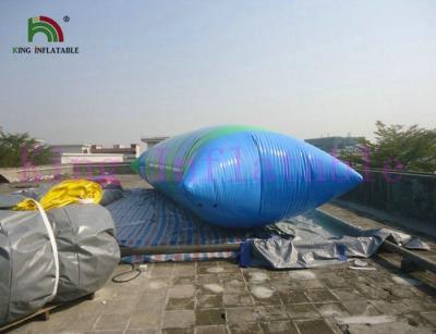 Chine jouet d'amusement de l'eau d'explosion de bâche de PVC de 0.9mm, goutte gonflable de l'eau pour le parc aquatique à vendre