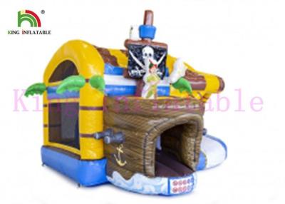 China Custom 0.55mm PVC Pirate Inflatable Jumping Castle OEM Color For Adults And Kids for sale