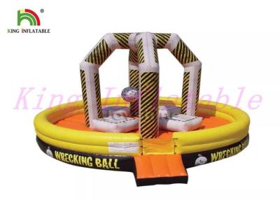 China High Durability Inflatable Wrecking Ball Commercial Blow Up Sport Game For Rental for sale