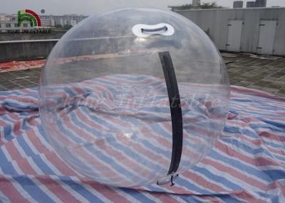 China 2m Imported Zipper Inflatable Water Walking Ball Transparent 1.0mm PVC / TPU for sale