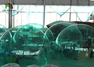 Chine promenade gonflable verte de PVC d'Eco-ami sur la boule de l'eau de diamètre de la boule 2m de l'eau pour l'amusement de l'eau à vendre