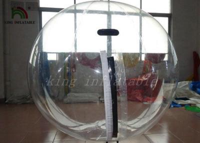 China Clear PVC 2m Dia Inflatable Aqua Water Ball Nice Welds / YKK-zip From Japan for sale
