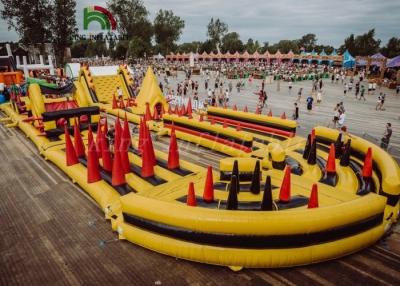 China EN14960 Inflatable Sports Games / Inflatable Obstacle Course With CE Blower for sale