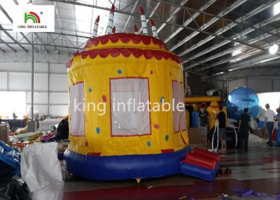 中国 幼児のためのポリ塩化ビニールの防水シートの誕生日の跳躍の城の膨脹可能な跳ね上がりの家 販売のため