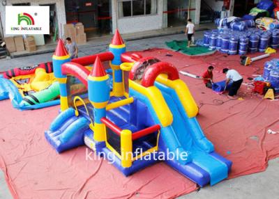 China Outdoor Inflatable Bounce Castle PVC Tarpaulin School Activity UL CE Certification for sale