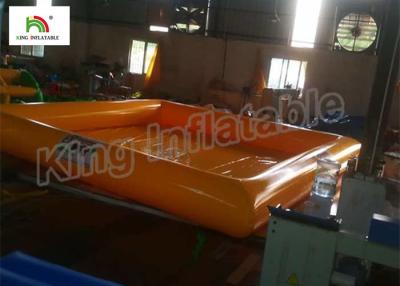 China New Design 0.9mm PVC Tarpaulin Single Layer Inflatable Swimming Pools For Family for sale