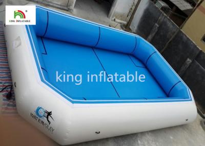 China Blue Plato Material Portable Inflatable Swimming Pools CE EN14960 SGS for sale