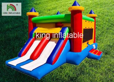 China Digital Printing Inflatable Jumping Castle For School Activity Fire Retardant for sale