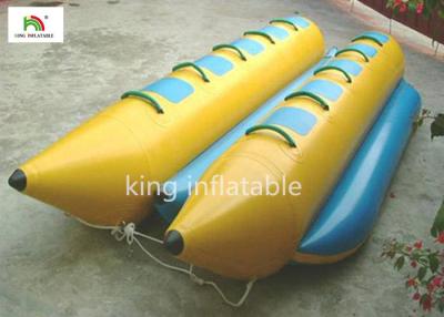 China Customized PVC Tarpaulin Inflatable Banana Boat / Fly Fishing Boat Inflatable 2.1m for sale