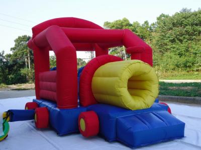 China Kids Inflatable Castle Commercial Mini Bounce Houses With Slide PVC tarpaulin for sale