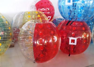 Chine Boule de butoir gonflable colorée/boule bulle de corps/boule humaine de hamster pour des adultes à vendre