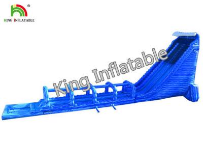 China Tarpaulin Height 10m Inflatable Water Slide With Pool For Kids Adults for sale