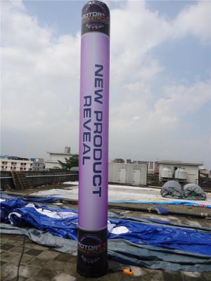 China productos inflables brillantes púrpuras de la publicidad de los 6m los altos/la publicidad grande hincha en venta