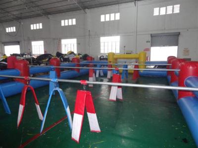 China Labyrinth Playground Inflatable Sports Games 20m PVC Tarpaulin For Amusement for sale