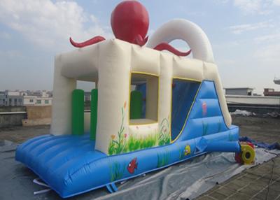 China castelo de salto inflável de 7m x de 3m com corrediças para cima e para baixo/leão-de-chácara inflável para crianças à venda