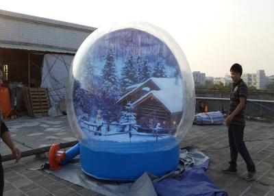 中国 祝祭2.5m膨脹可能な広告プロダクト ポリ塩化ビニールの防水シートの雪玉 販売のため