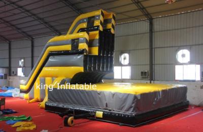 China 0.55mm PVC-Planen-weicher Airbag-aufblasbare Sportspiele zu verkaufen