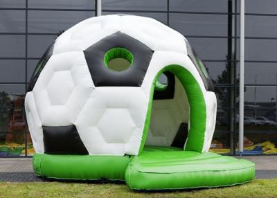 China 0.55mm  Inflatable Soccer Football Trampoline Moonwalk Bouncer for sale