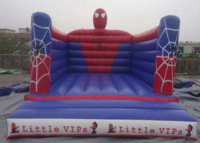 China Outdoor Spiderman Inflatable Jumping Castle Bouncy Castle For Kids PVC Tarpaulin for sale