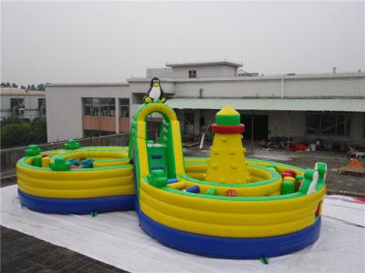 Китай Занятность оборудования напольной раздувной спортивной площадки парка атракционов/детей продается