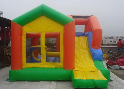 China Castle Type Inflatable Jumping Castle With Slide For kids Outdoor Amusement Park for sale