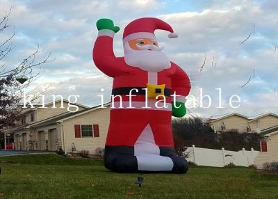 China Party Advertising 6ft Inflatable Christmas Products Xmas Father for sale