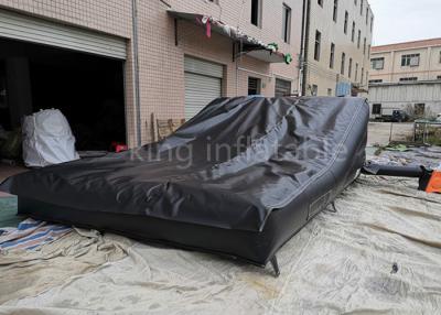 China 5*3*1.5m Pvc Tarpaulin Inflatable Stunt Bag For Bike Stunt Show for sale