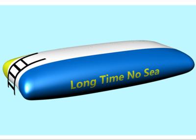 China Custom Sea Launcher Inflatable Water Jumping Pillow , Water Blob Floating Catapult for sale