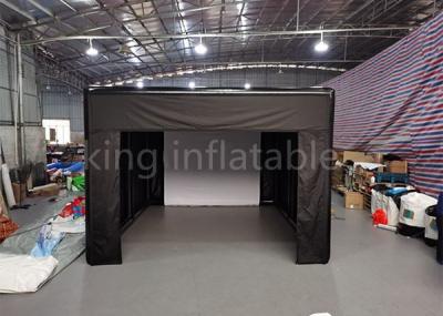 China 0.65mm PVC Airtight Inflatable Golf Driving Range simulatorTent For Training for sale
