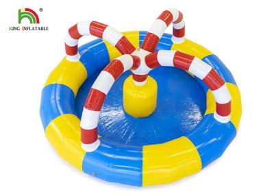 China Red Blue 3m Kids Inflatable Duck Pond For Amusement Park for sale