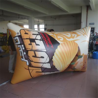 China Productos inflables de la publicidad del bolso del producto alimenticio del helio con la impresión completa de Digitaces en venta
