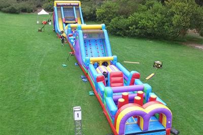 China Custom Inflatable Obstacle Course Race For Outdoor Team Activities for sale