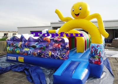 Chine Terrain de jeu gonflable orienté de clown fait sur commande pour des glissières et des pullovers, jeu mou à vendre