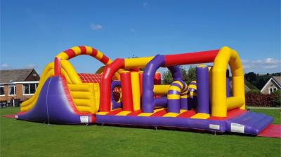 China Terminator Torment Inflatable Obstacle Course 46ft x 12ft x 13ft for sale