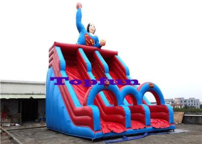 China Hero Designing Inflatable Water Slide Double Lanes Slide Kids Outdoor Fun for sale
