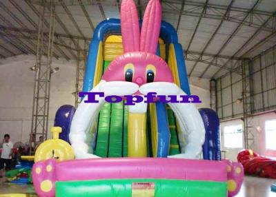China Big White Rabbit Inflatable Water Slide for sale