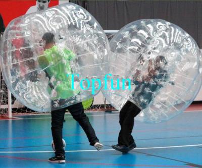 China Football Bouncer Play Inflatable Body Bumper Ball , Competitive Games Body Bumper Roll for sale